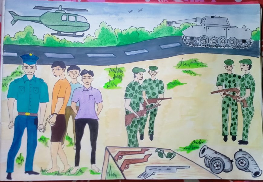 পুলিশ বাহিনী বনাম সশস্ত্র বাহিনী: কেউ কারো বিকল্প নয়