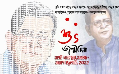 স্মরণে হুমায়ূন আহমেদ